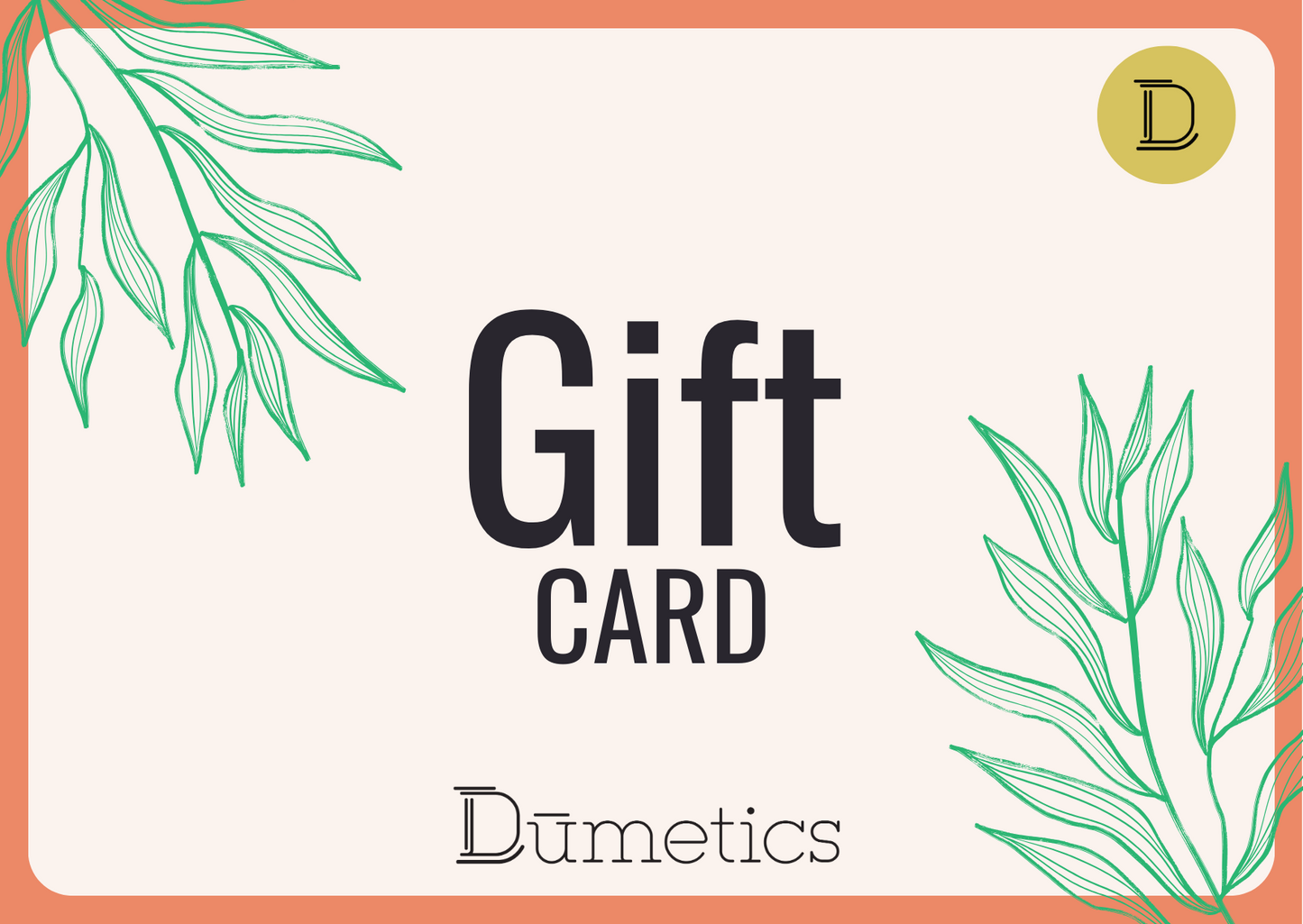 Tarjeta de Regalo Dumetics