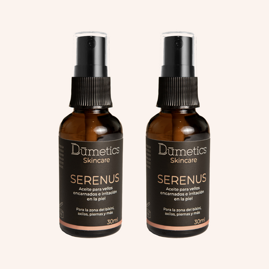 Kit de 2 Serenus - Aceite para tratamiento de vellos enterrados e irritacion de la piel