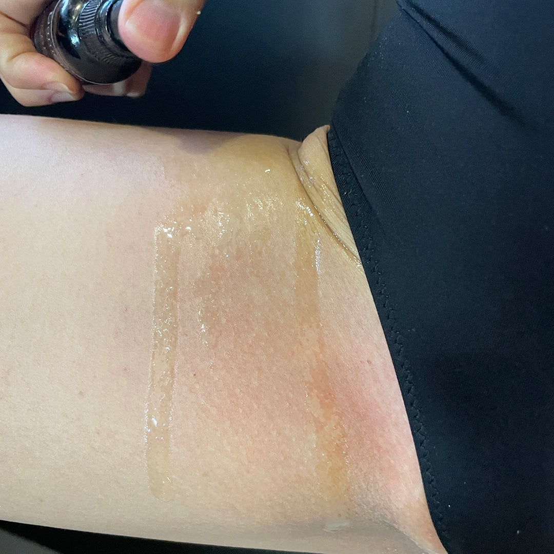 Rutina Serenus - Aceite y Exfoliante anti vellos enterrados e irritación
