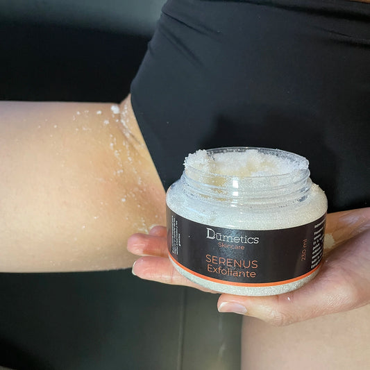 Exfoliante Serenus para tratamiento de vellos enterrados e irritacion de la piel